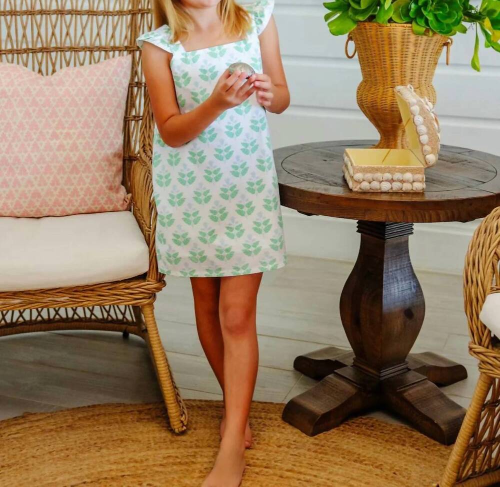NEW BEAUFORT BONNET angel sleeve donna dress in hanover hand block